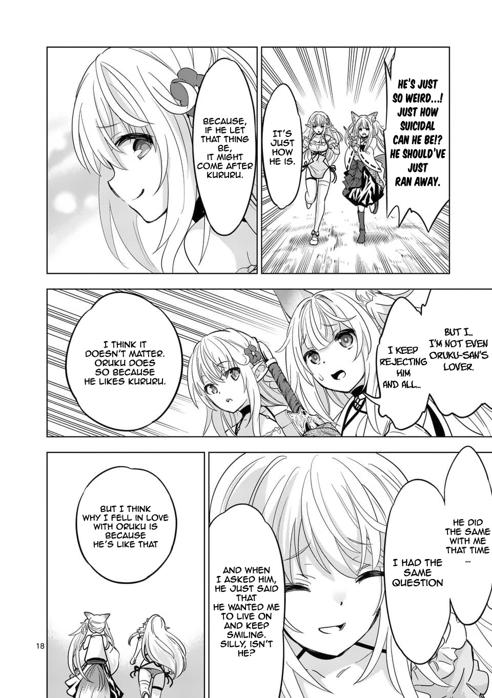 Shijou Saikyou Orc-san no Tanoshii Tanetsuke Harem Zukuri Chapter 38.2 Page 8