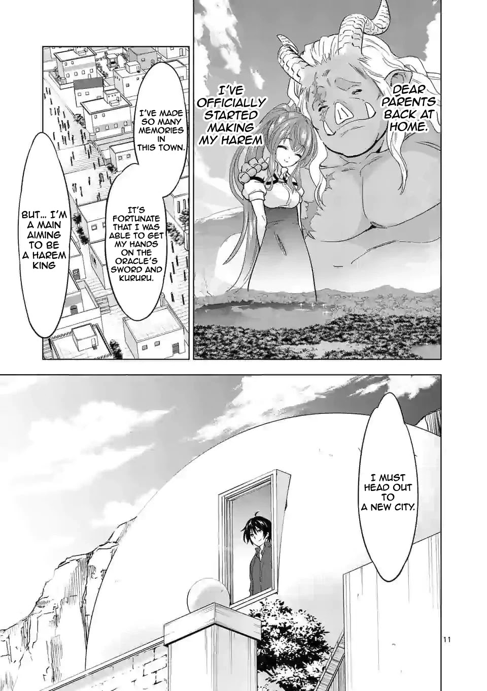 Shijou Saikyou Orc-san no Tanoshii Tanetsuke Harem Zukuri Chapter 40 Page 12