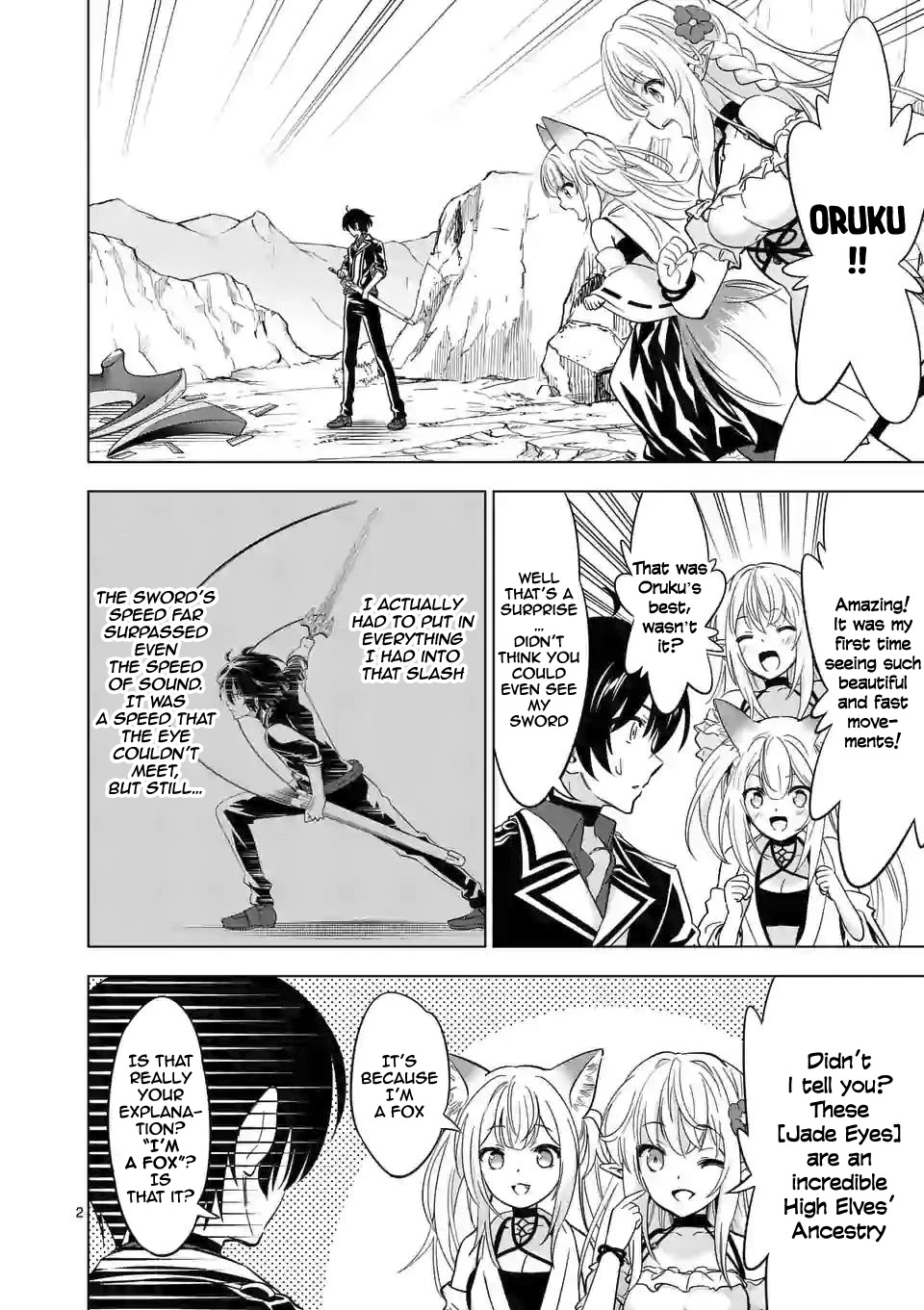 Shijou Saikyou Orc-san no Tanoshii Tanetsuke Harem Zukuri Chapter 40 Page 3