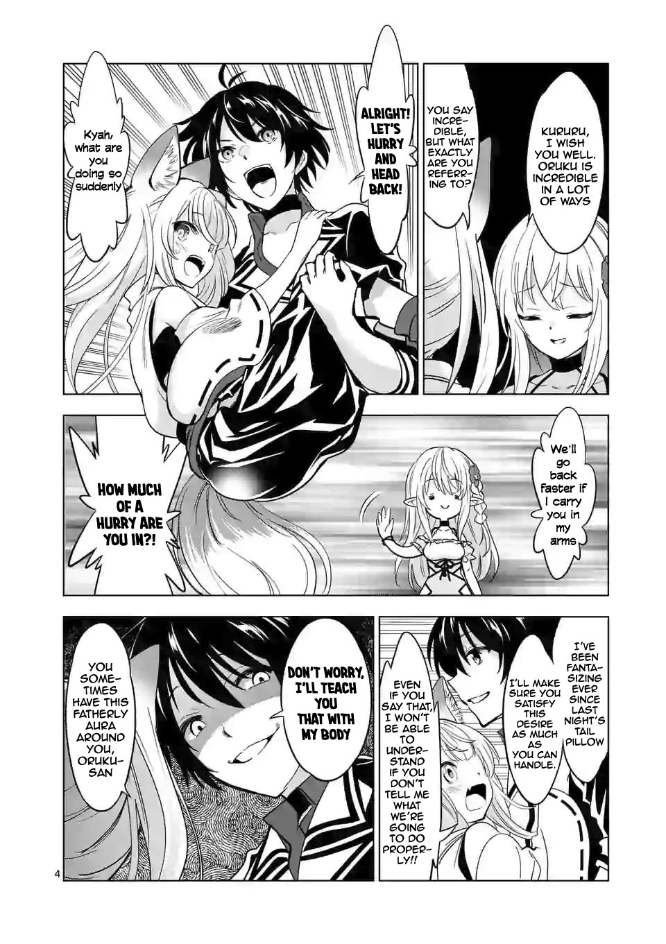 Shijou Saikyou Orc-san no Tanoshii Tanetsuke Harem Zukuri Chapter 40 Page 5