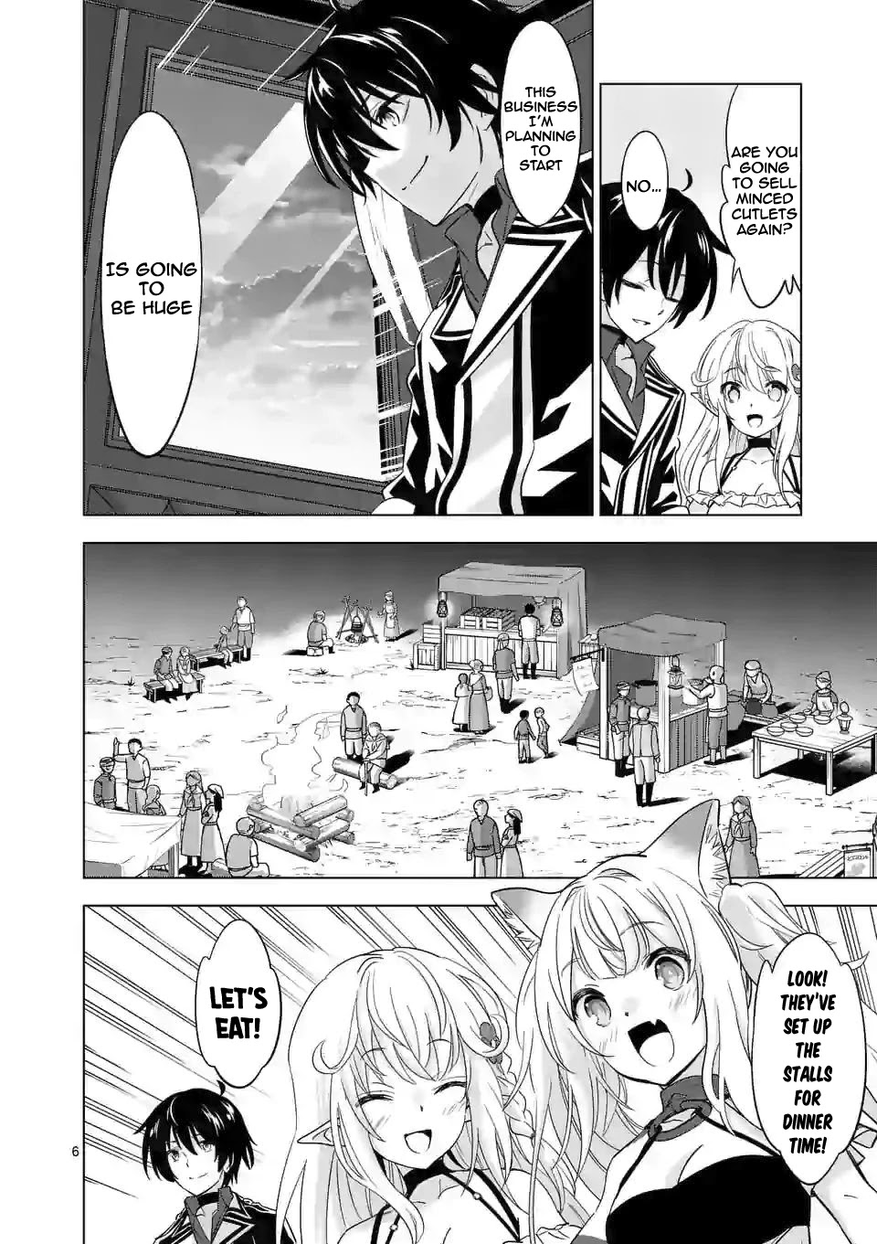 Shijou Saikyou Orc-san no Tanoshii Tanetsuke Harem Zukuri Chapter 41.1 Page 7