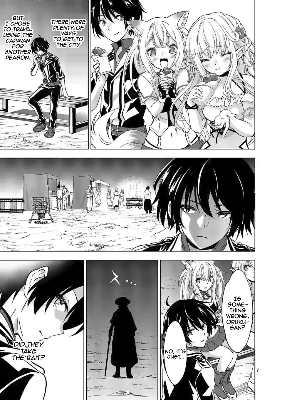 Shijou Saikyou Orc-san no Tanoshii Tanetsuke Harem Zukuri Chapter 41.1 Page 8