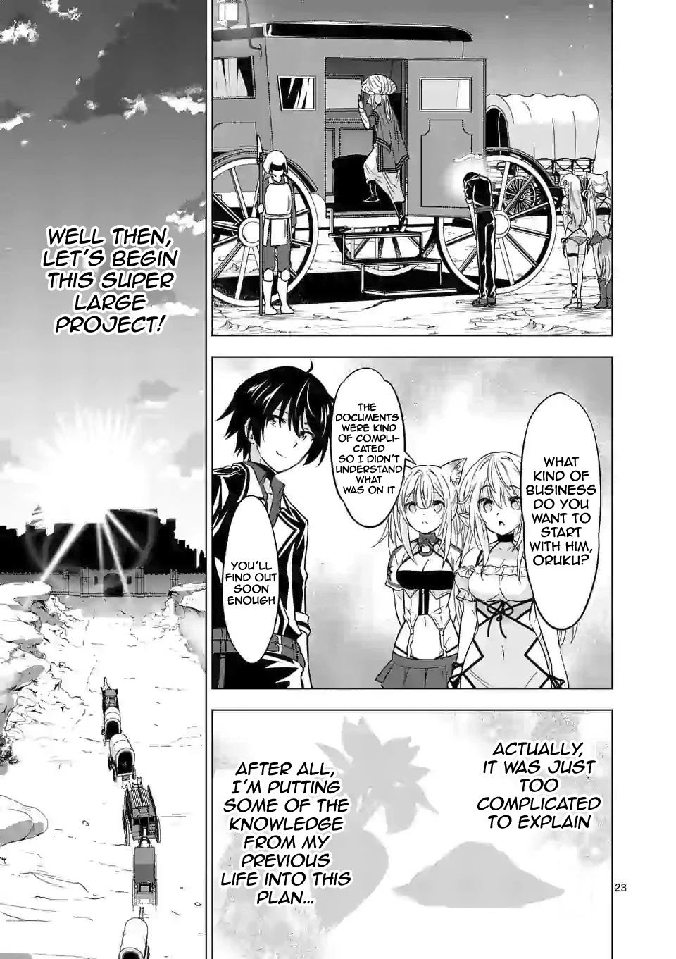 Shijou Saikyou Orc-san no Tanoshii Tanetsuke Harem Zukuri Chapter 41.2 Page 13