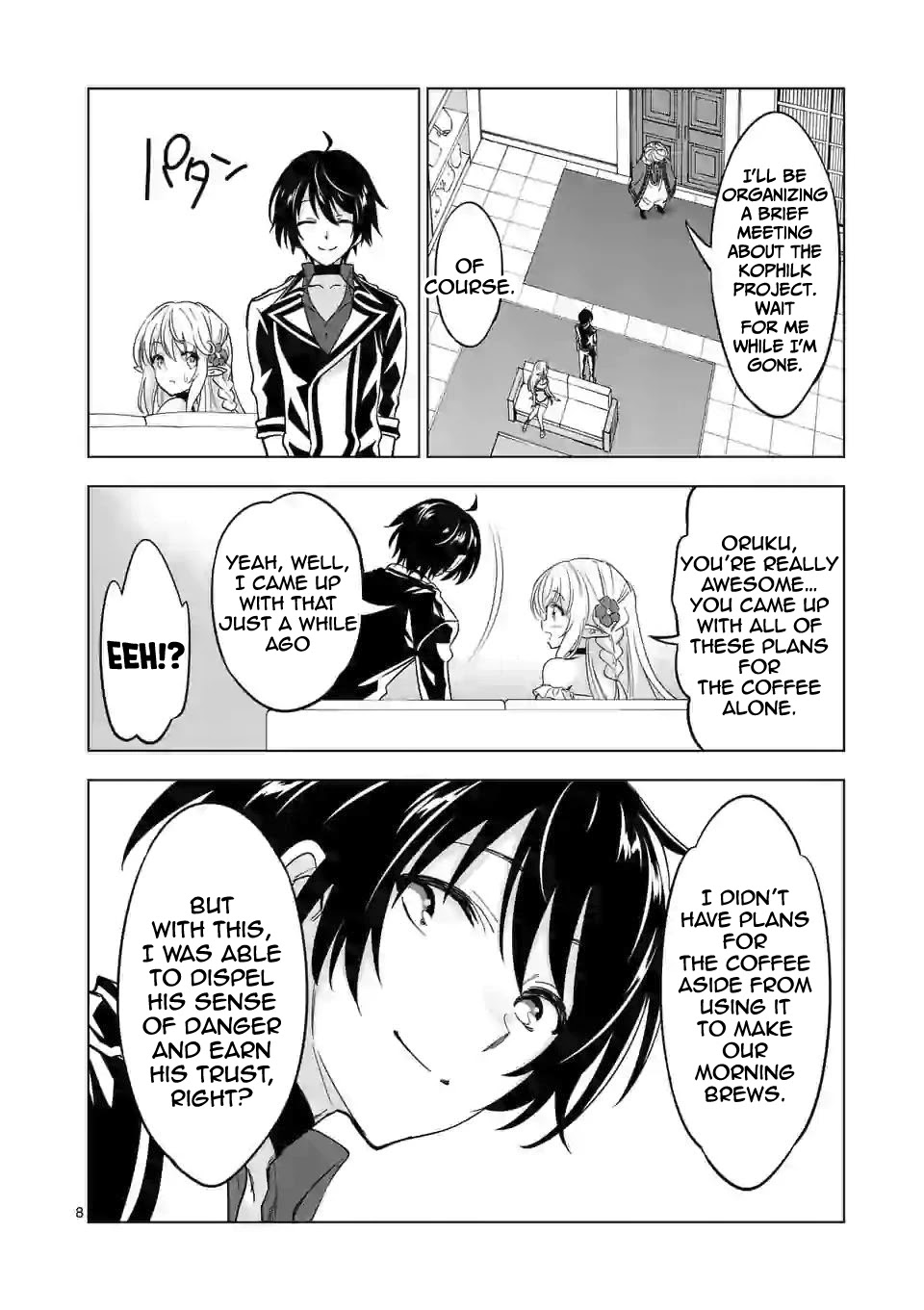 Shijou Saikyou Orc-san no Tanoshii Tanetsuke Harem Zukuri Chapter 43 Page 9