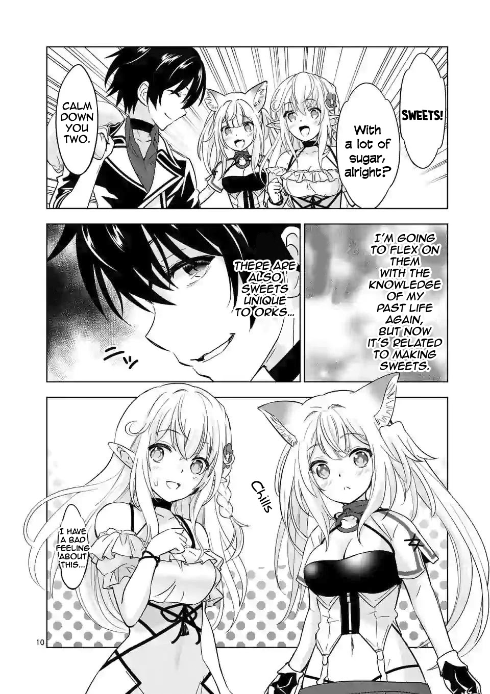 Shijou Saikyou Orc-san no Tanoshii Tanetsuke Harem Zukuri Chapter 44 Page 10