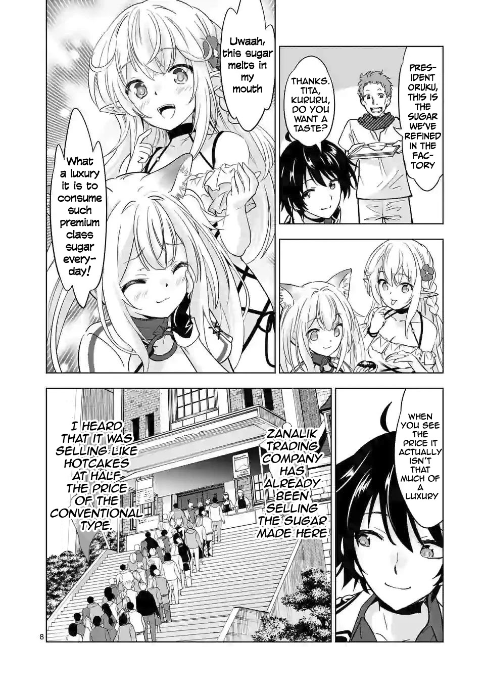 Shijou Saikyou Orc-san no Tanoshii Tanetsuke Harem Zukuri Chapter 44 Page 8