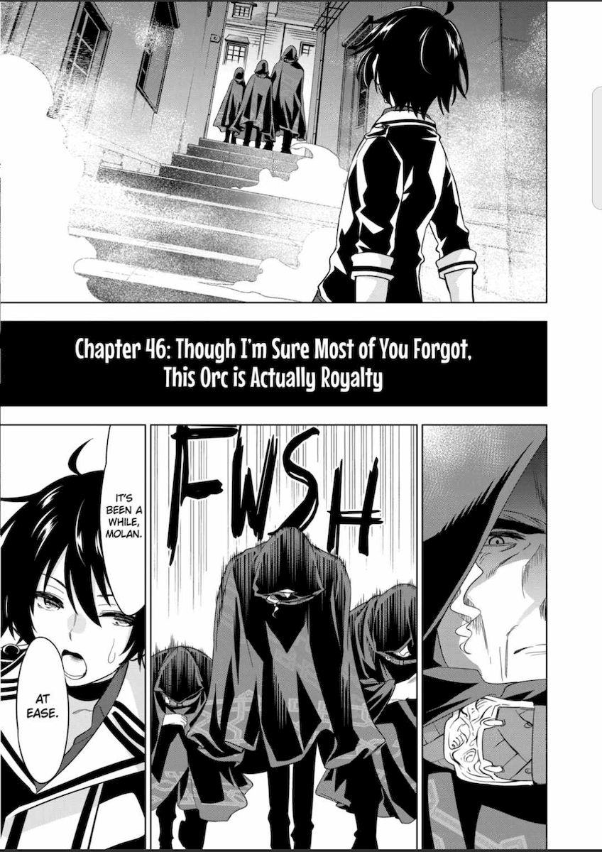 Shijou Saikyou Orc-san no Tanoshii Tanetsuke Harem Zukuri Chapter 46 Page 1