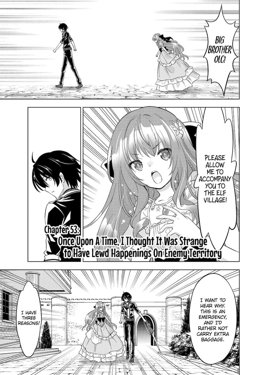 Shijou Saikyou Orc-san no Tanoshii Tanetsuke Harem Zukuri Chapter 53 Page 1