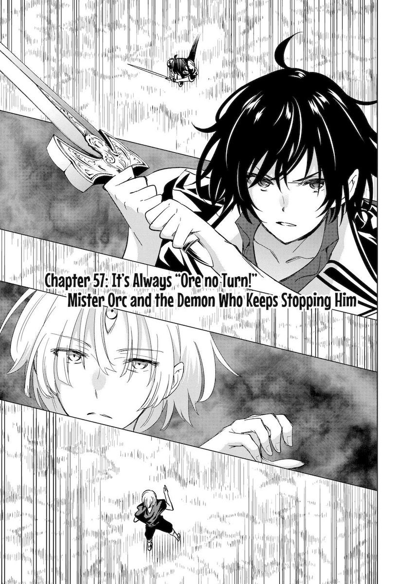 Shijou Saikyou Orc-san no Tanoshii Tanetsuke Harem Zukuri Chapter 57 Page 1