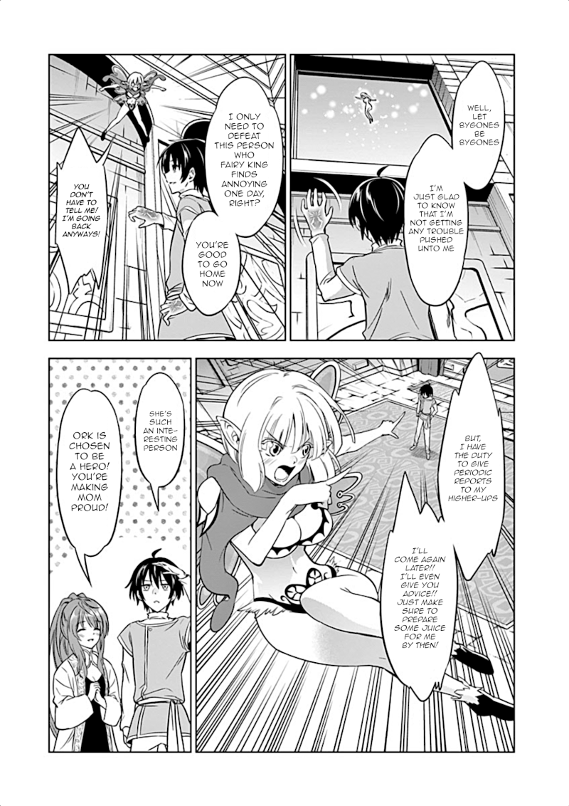 Shijou Saikyou Orc-san no Tanoshii Tanetsuke Harem Zukuri Chapter 7: Hero’s Power Page 13