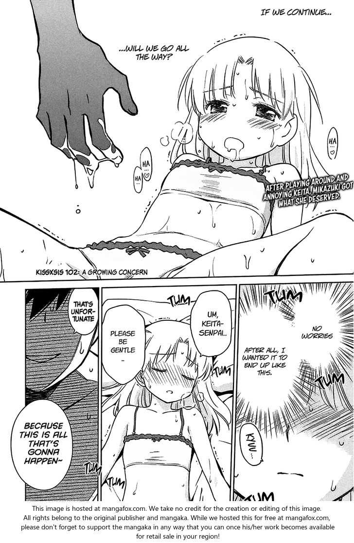 Kiss x Sis Chapter 102 Page 3