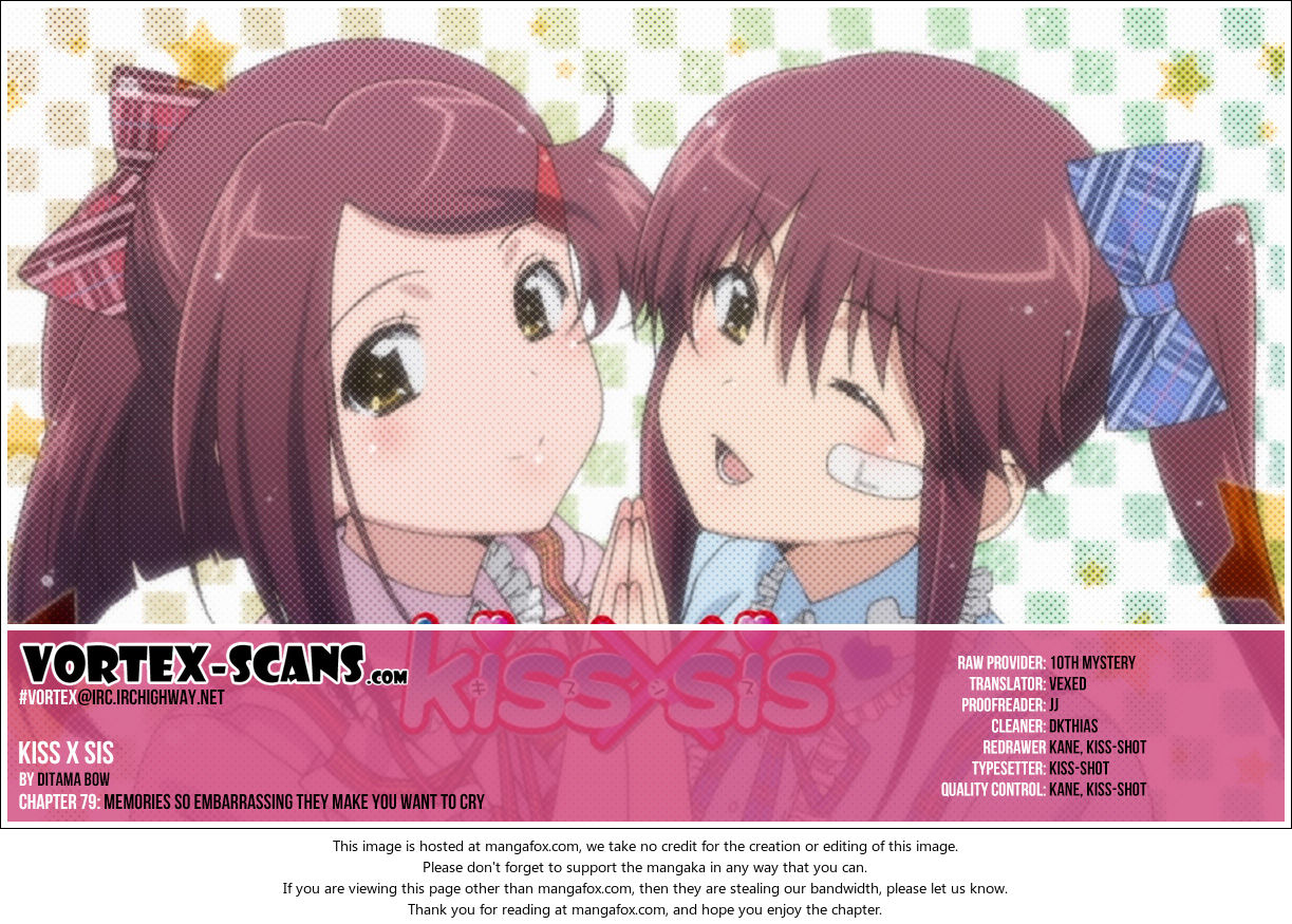 Kiss x Sis Chapter 79 Page 1