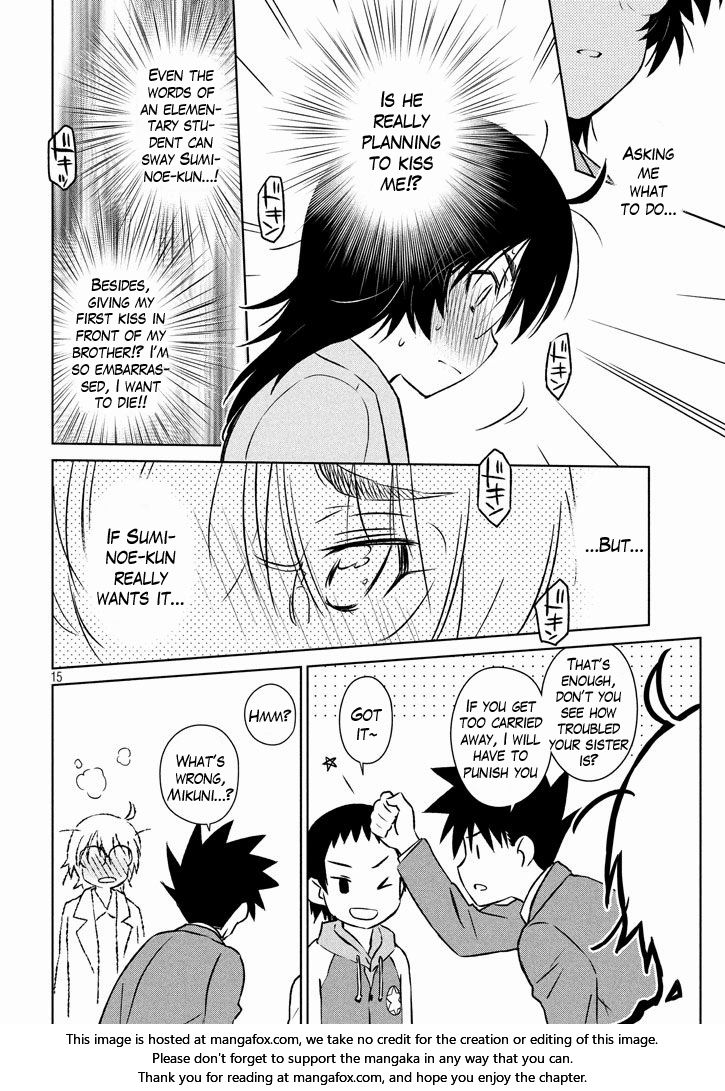 Kiss x Sis Chapter 96 Page 16