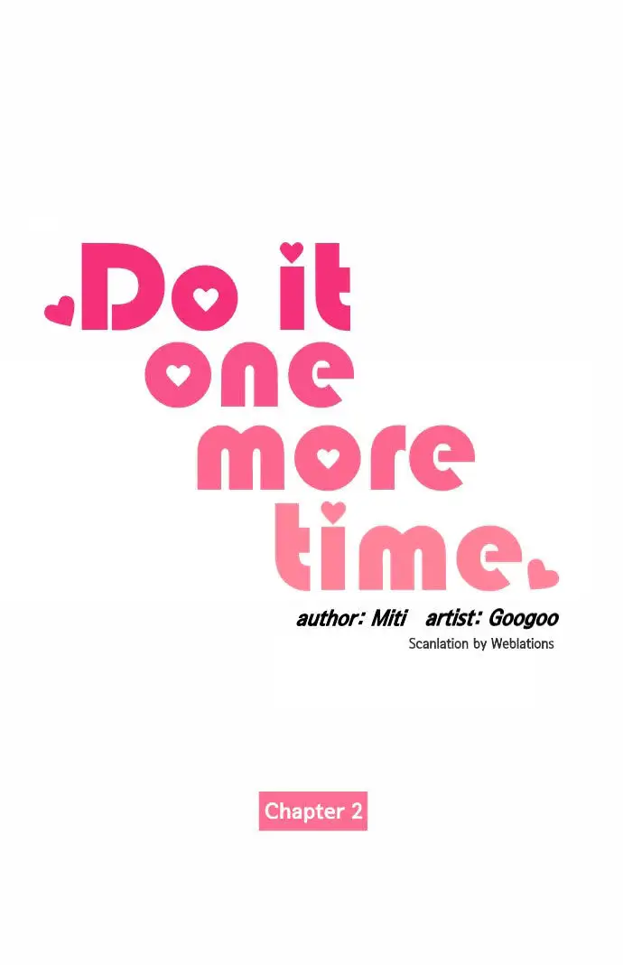 Do It One More Time Chapter 2 Page 2