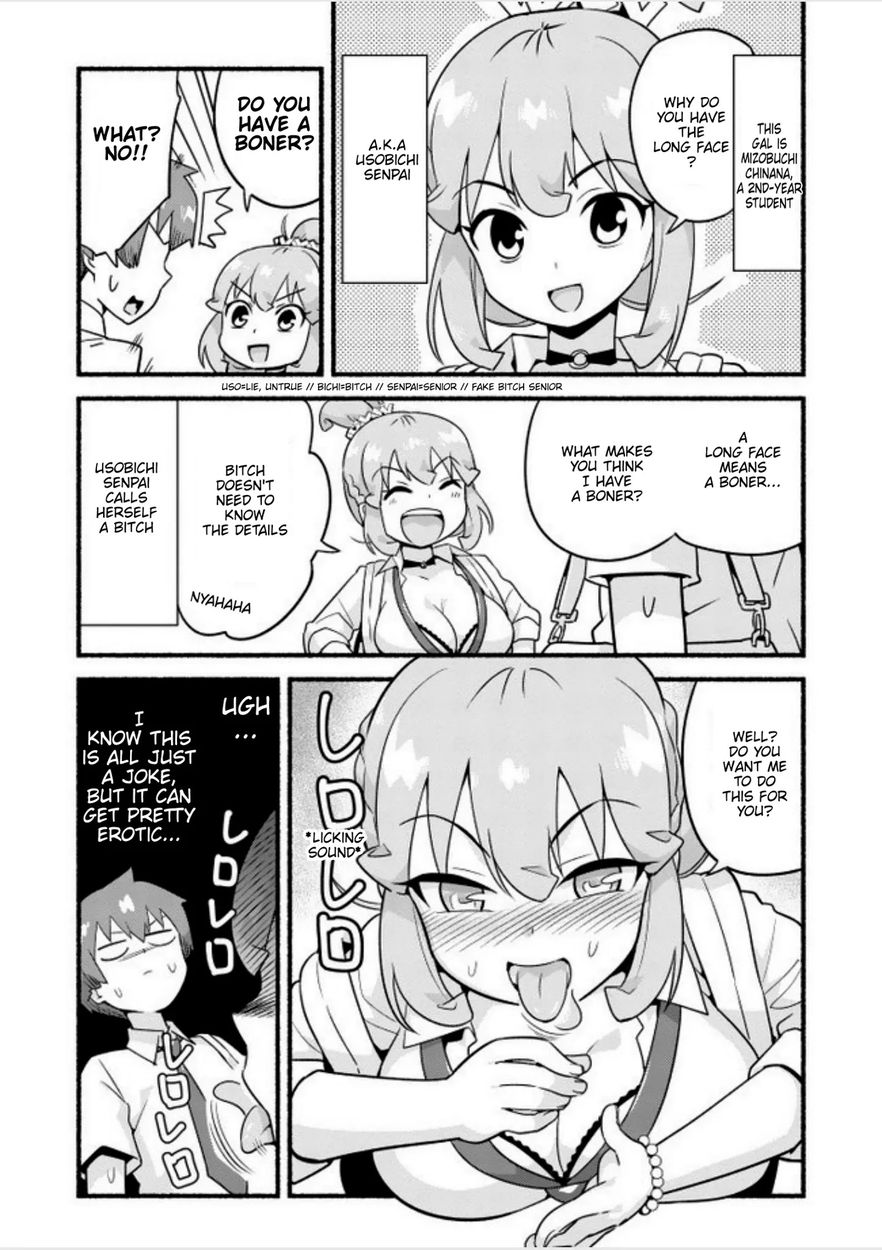 Uso-Bitch Senpai Chapter 1 Page 5