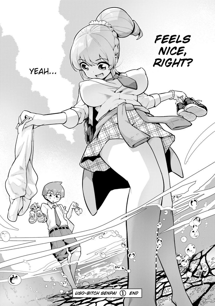 Uso-Bitch Senpai Chapter 10.5 Page 5