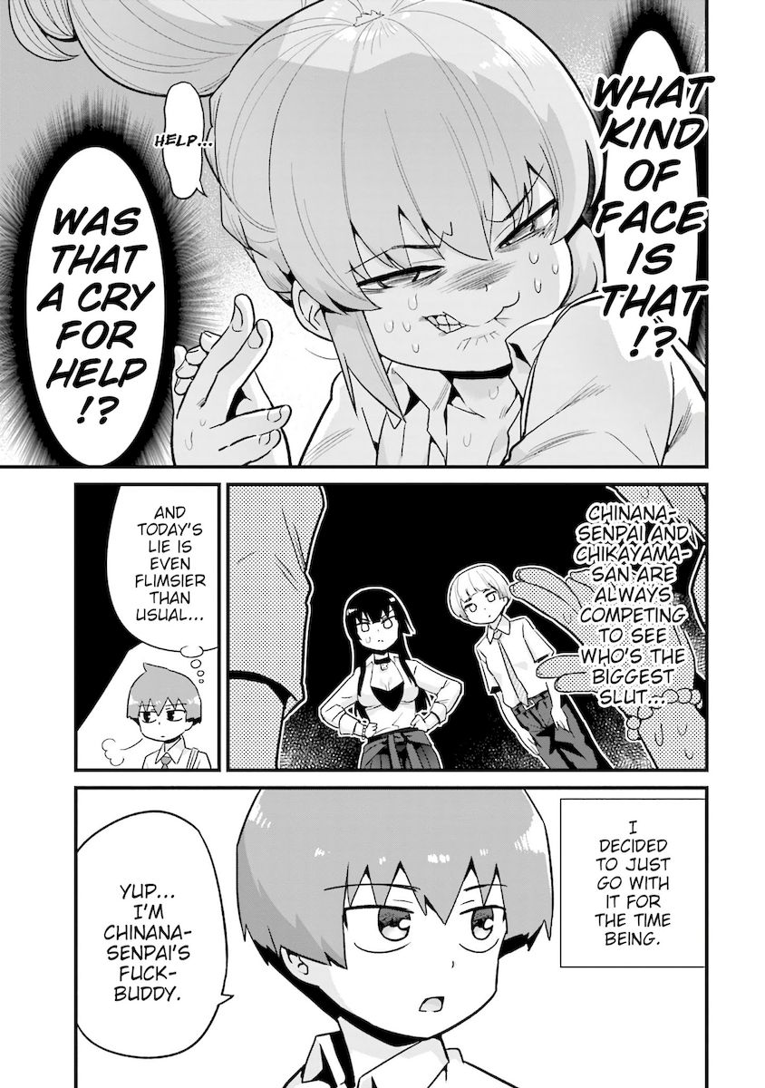 Uso-Bitch Senpai Chapter 11 Page 9