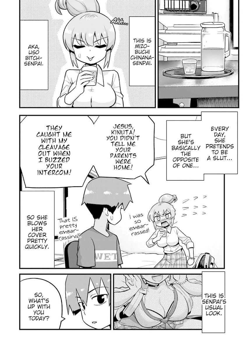 Uso-Bitch Senpai Chapter 13 Page 2