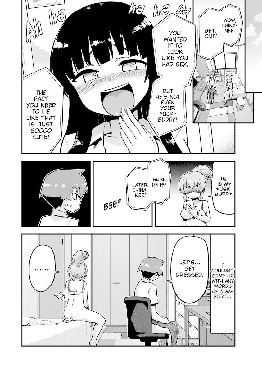 Uso-Bitch Senpai Chapter 14 Page 12