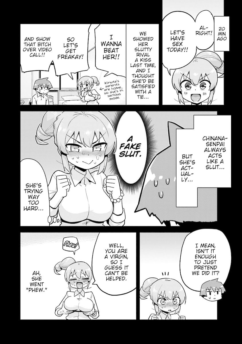 Uso-Bitch Senpai Chapter 14 Page 2