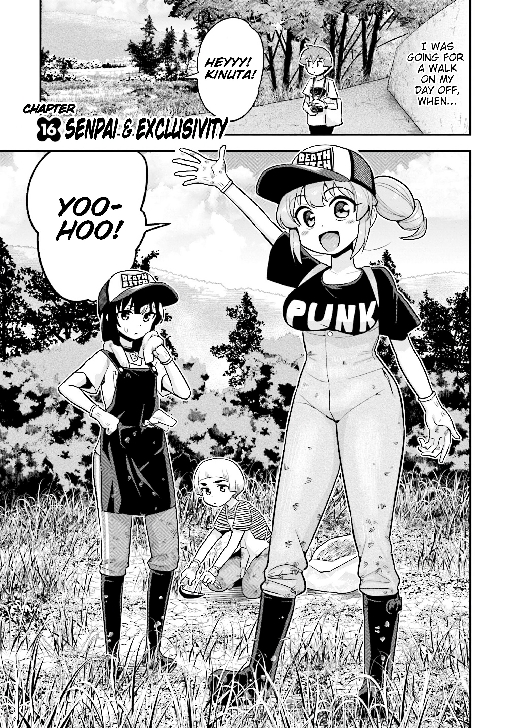 Uso-Bitch Senpai Chapter 16 Page 1