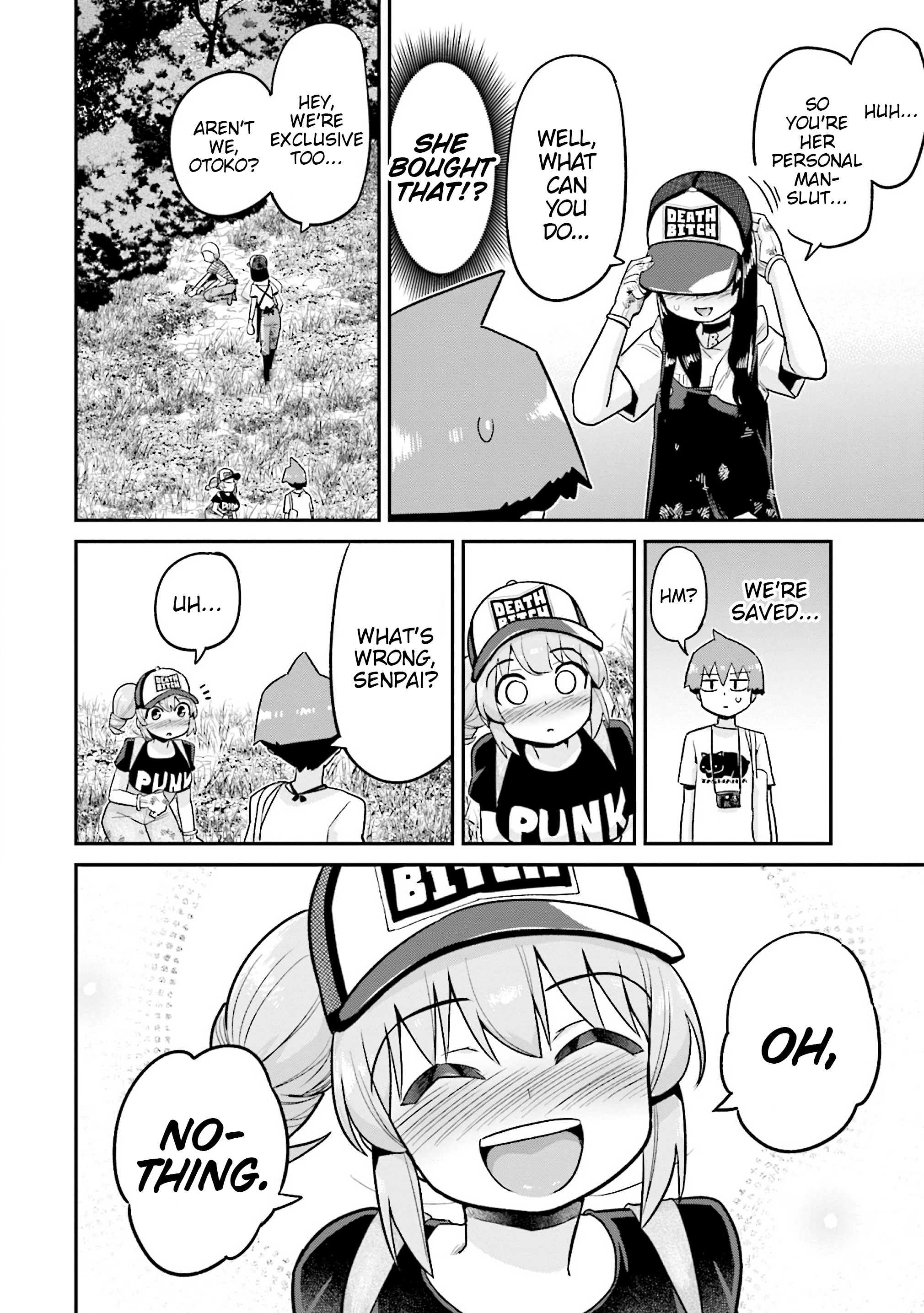 Uso-Bitch Senpai Chapter 16 Page 12