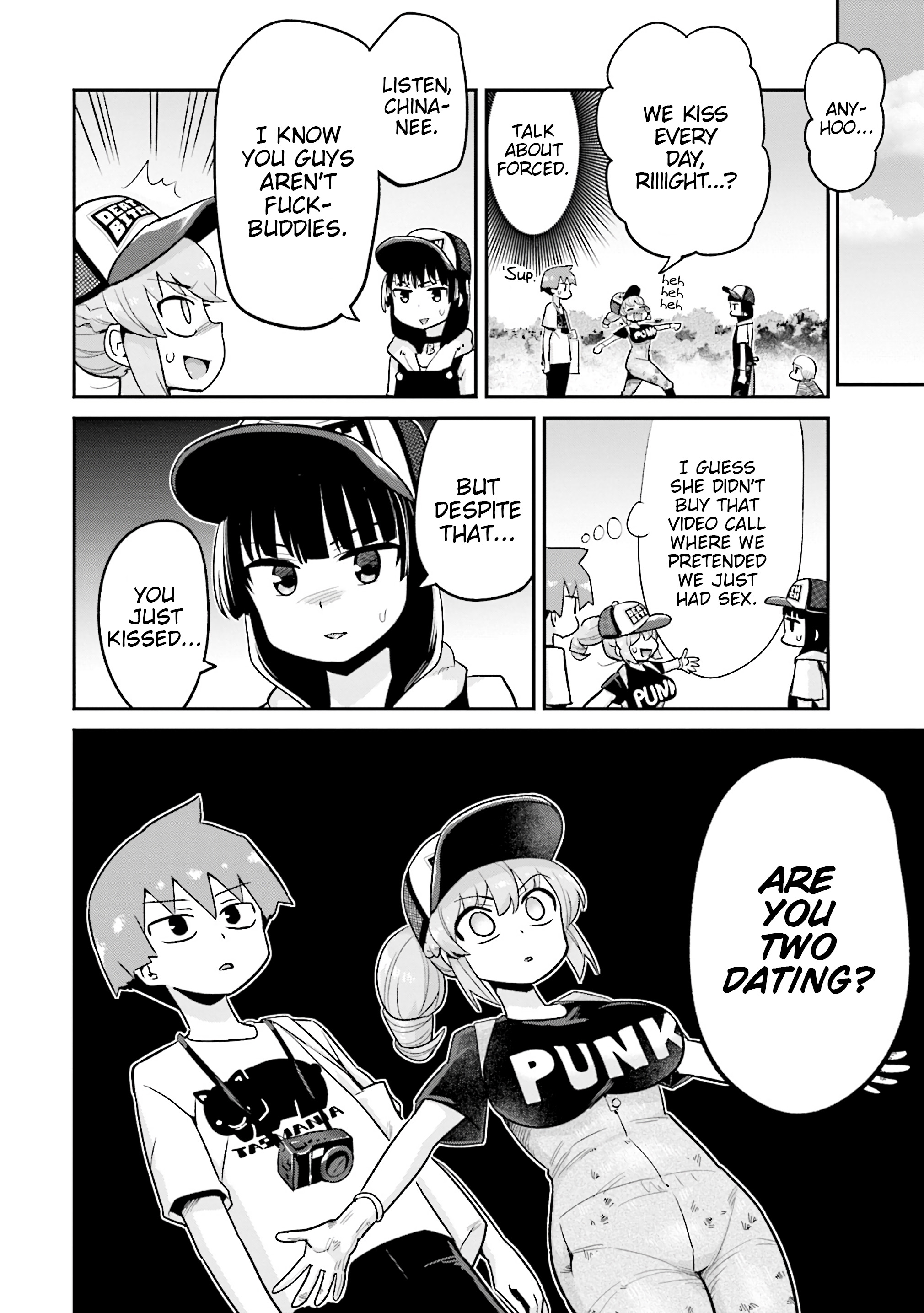 Uso-Bitch Senpai Chapter 16 Page 4