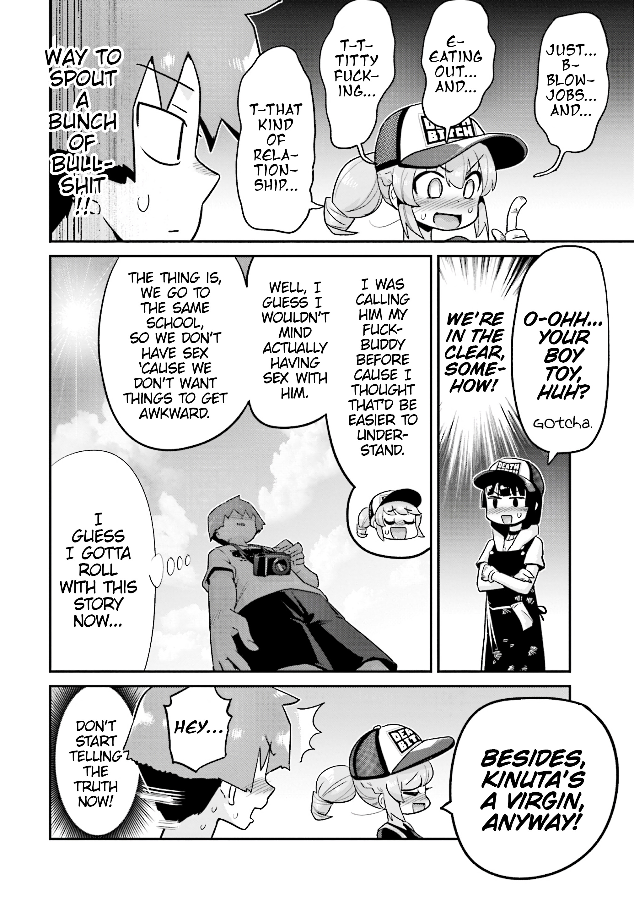 Uso-Bitch Senpai Chapter 16 Page 6