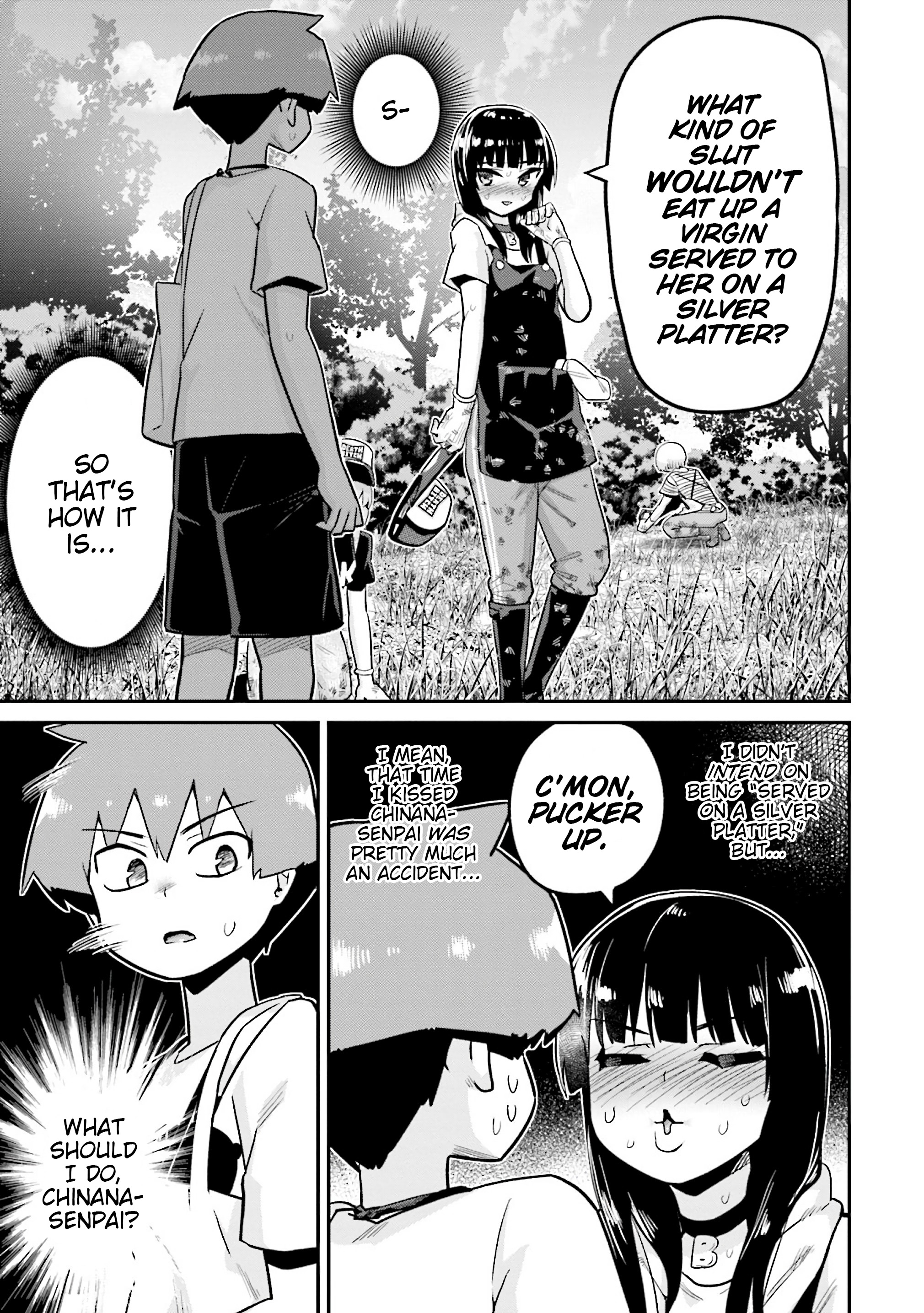 Uso-Bitch Senpai Chapter 16 Page 9