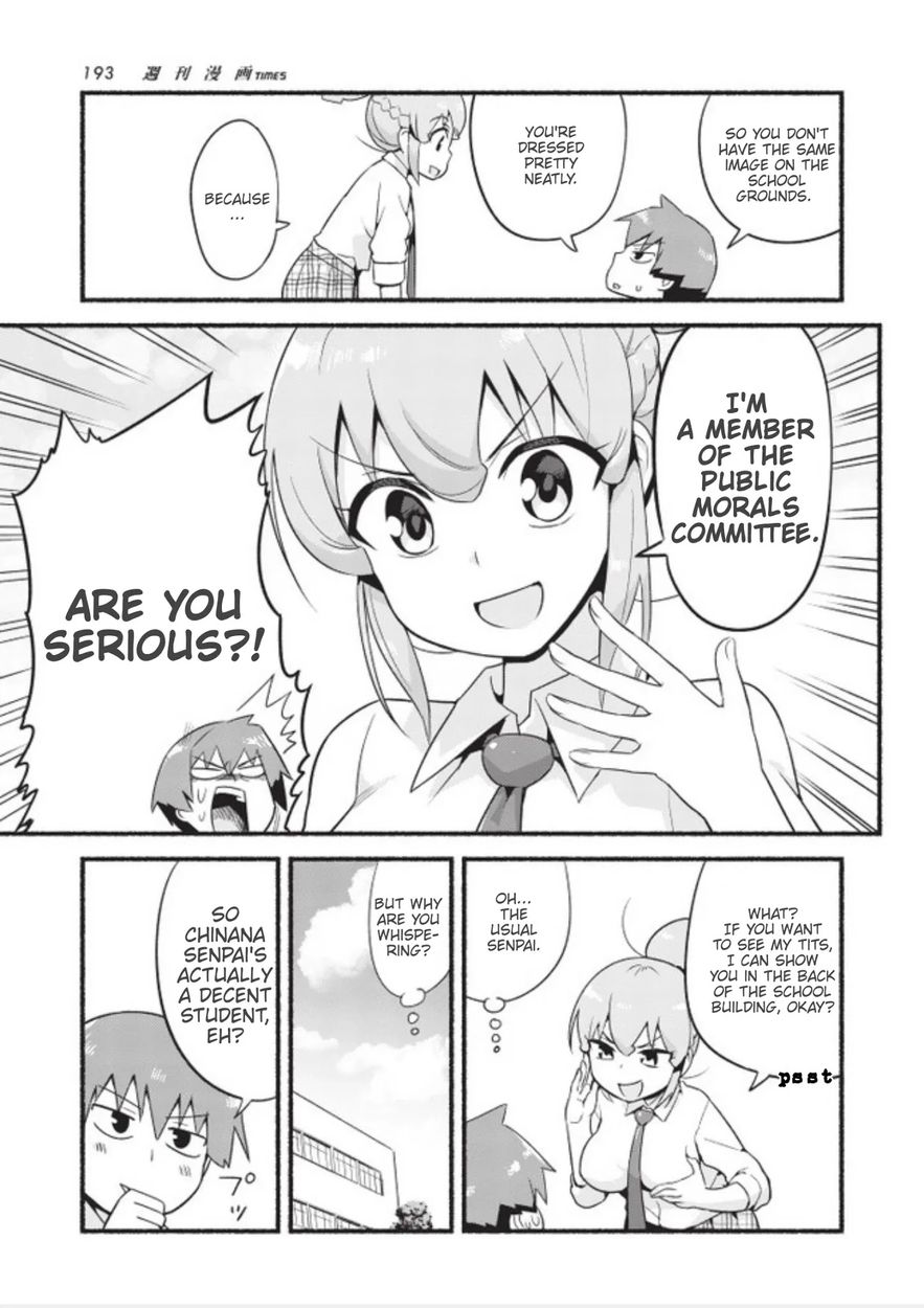 Uso-Bitch Senpai Chapter 3 Page 3