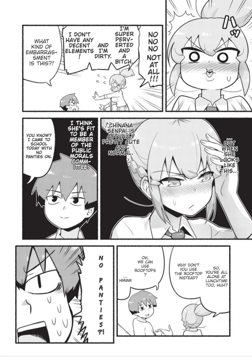 Uso-Bitch Senpai Chapter 3 Page 4