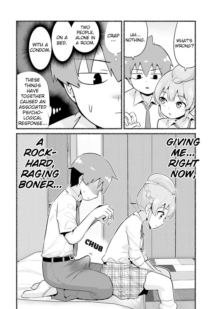 Uso-Bitch Senpai Chapter 7 Page 12