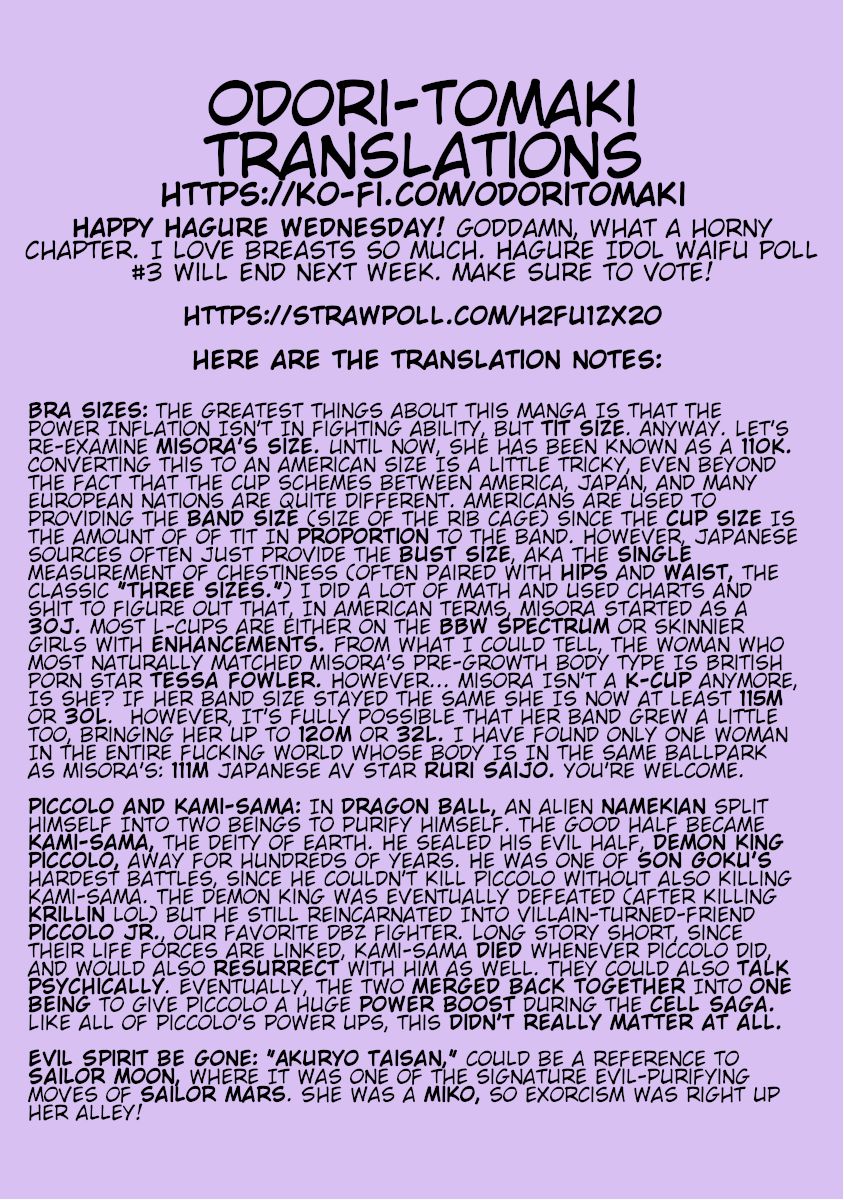 Hagure Idol Jigokuhen Chapter 64 Page 34