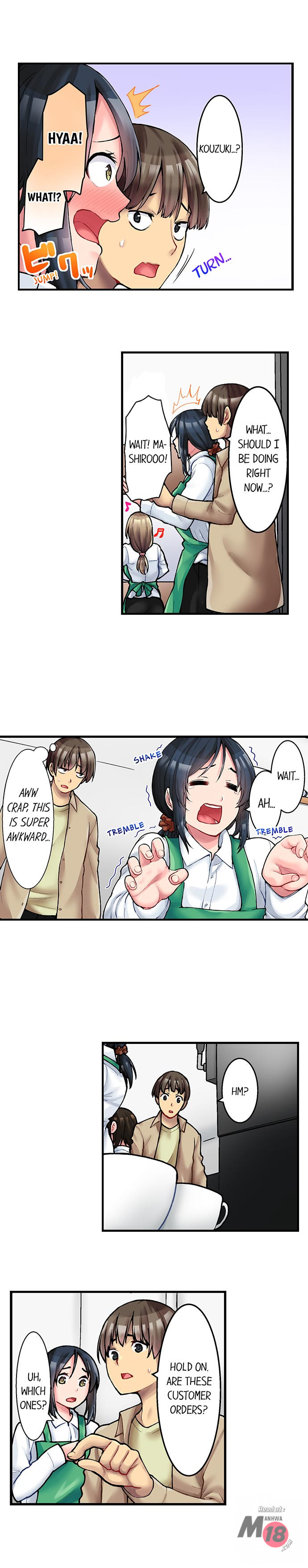 The Coffee Shop's Secret Menu Item is Sex?! Chapter 4 Page 8