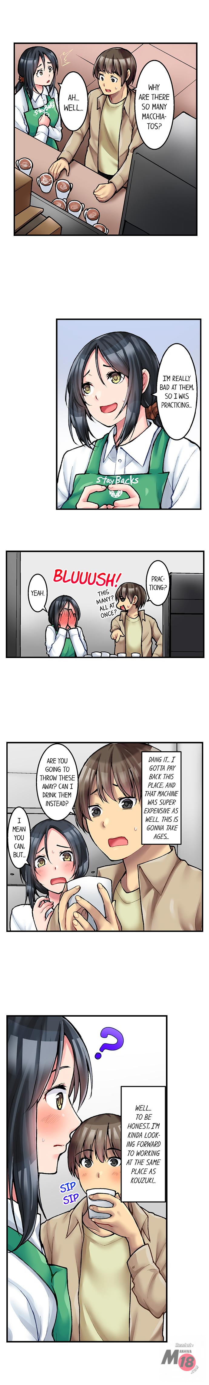The Coffee Shop's Secret Menu Item is Sex?! Chapter 4 Page 9