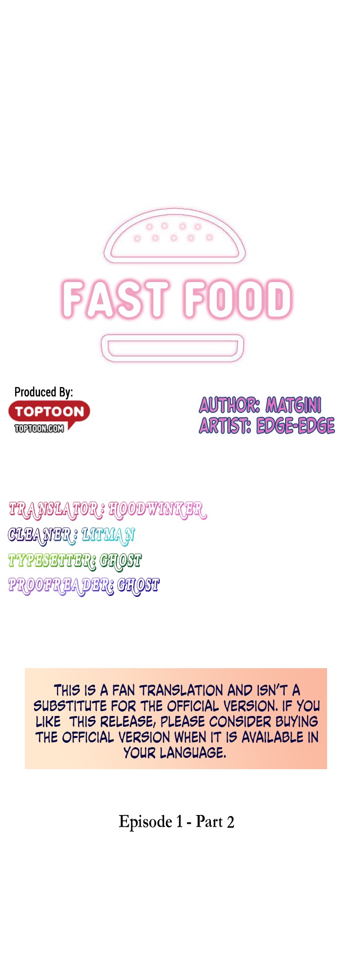 Fast Food Chapter 1.5 Page 6