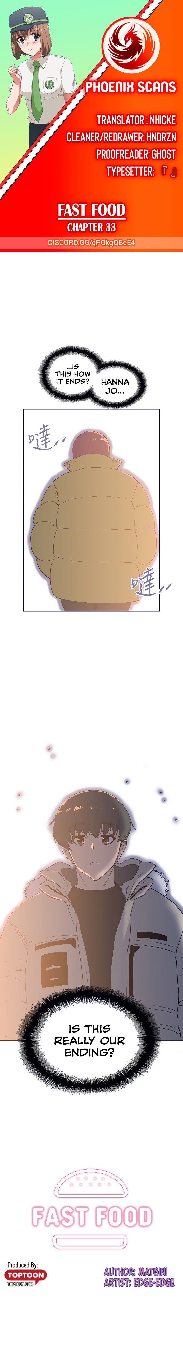 Fast Food Chapter 33 Page 1