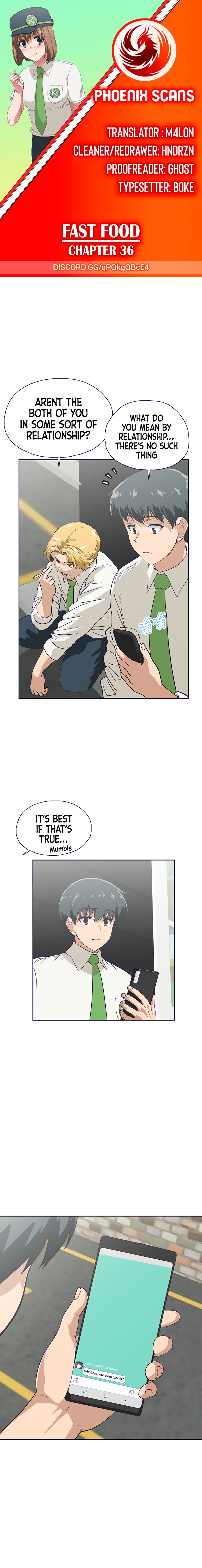 Fast Food Chapter 36 Page 1