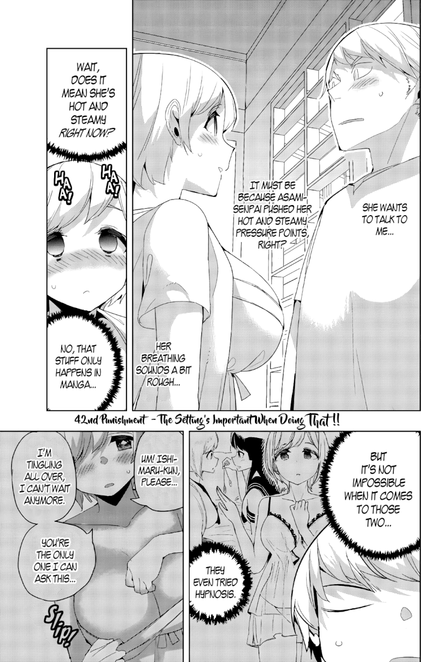 Houkago no Goumon Shoujo Chapter 42: The Setting’s Important When Doing That!! Page 1