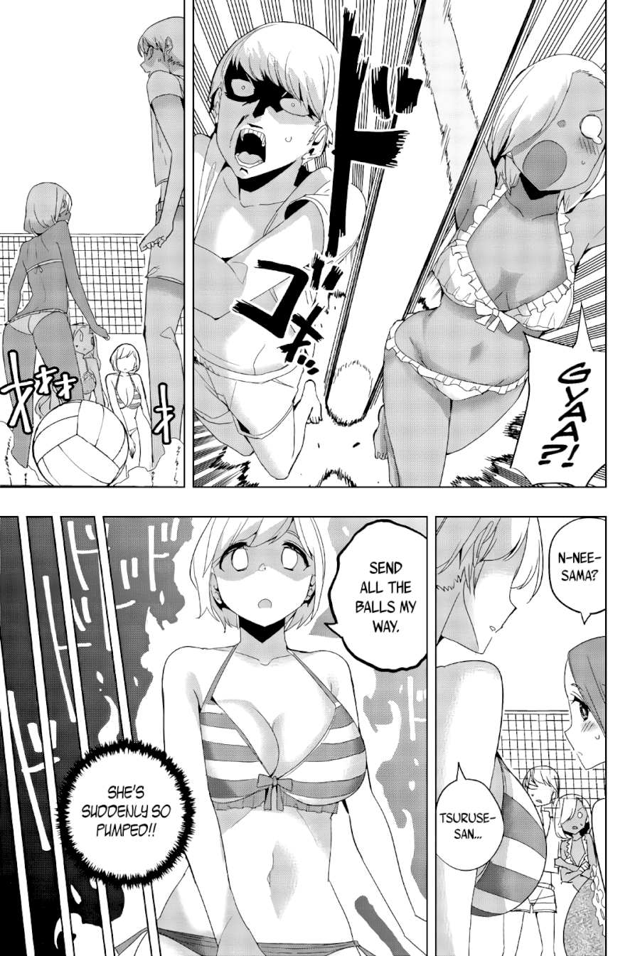 Houkago no Goumon Shoujo Chapter 43: Boob Volley On The Beach ♥ Page 9