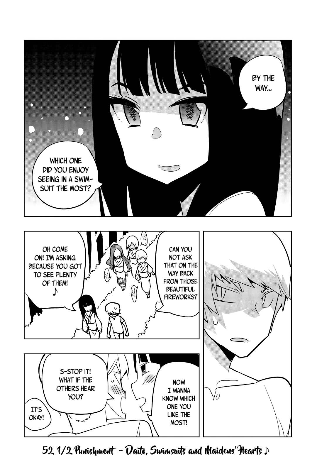 Houkago no Goumon Shoujo Chapter 52.5: Daito, Swimsuits And Maidens’ Hearts ♪ Page 1
