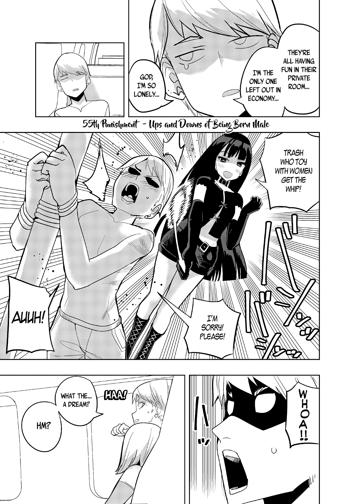 Houkago no Goumon Shoujo Chapter 55: Ups And Downs Of Being Born Male Page 1