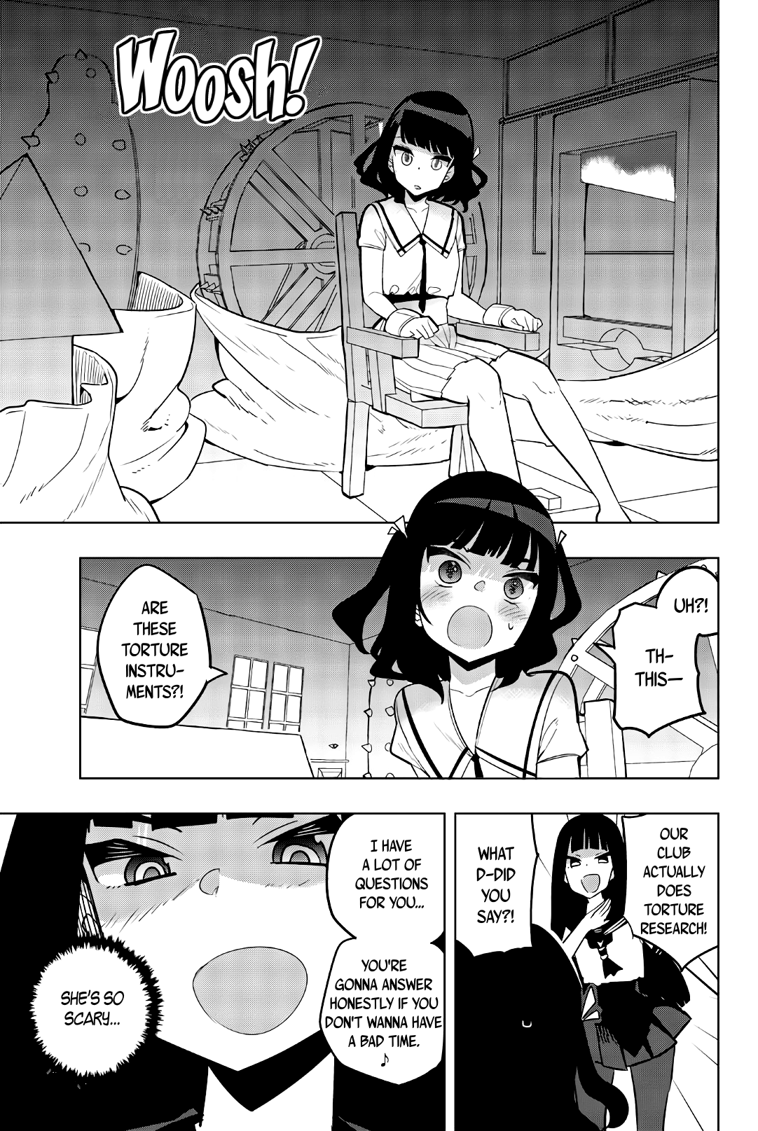 Houkago no Goumon Shoujo Chapter 57: The Truth About Ruri Tamayodo Page 3