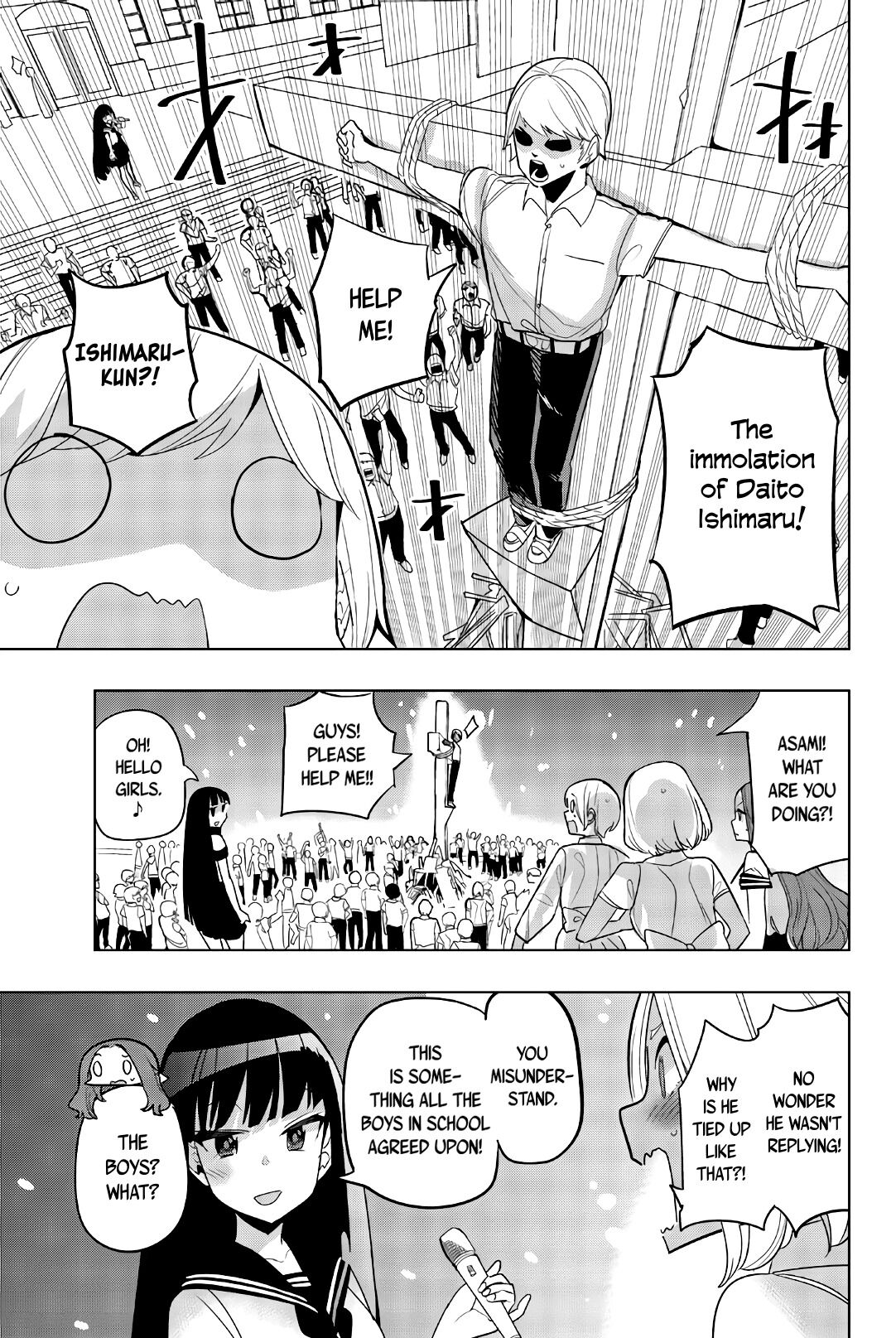 Houkago no Goumon Shoujo Chapter 77 Page 9