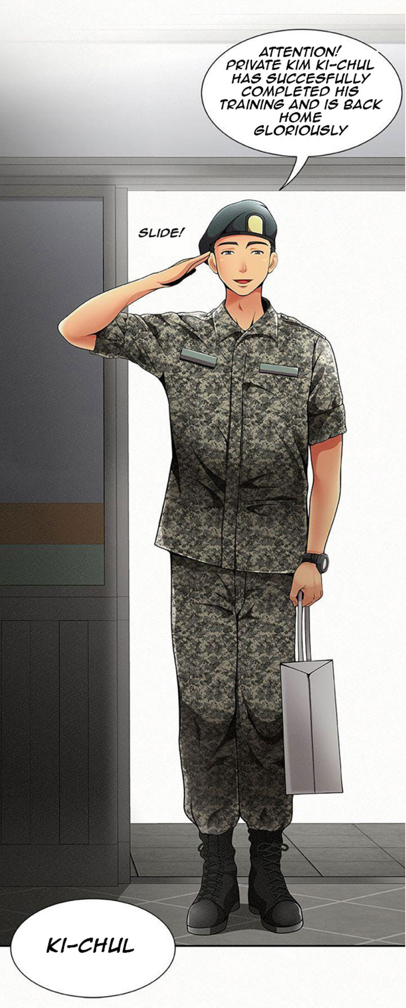Reporting For Duty Ma’Am Chapter 1 Page 7