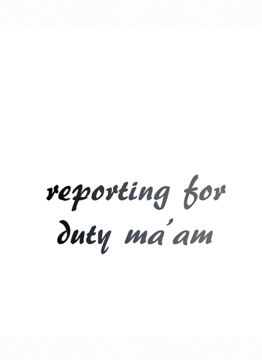 Reporting For Duty Ma’Am Chapter 11 Page 6
