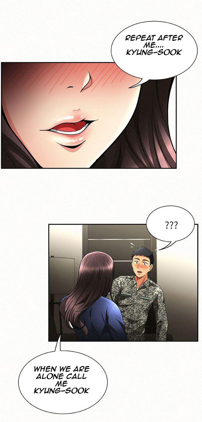 Reporting For Duty Ma’Am Chapter 2 Page 56