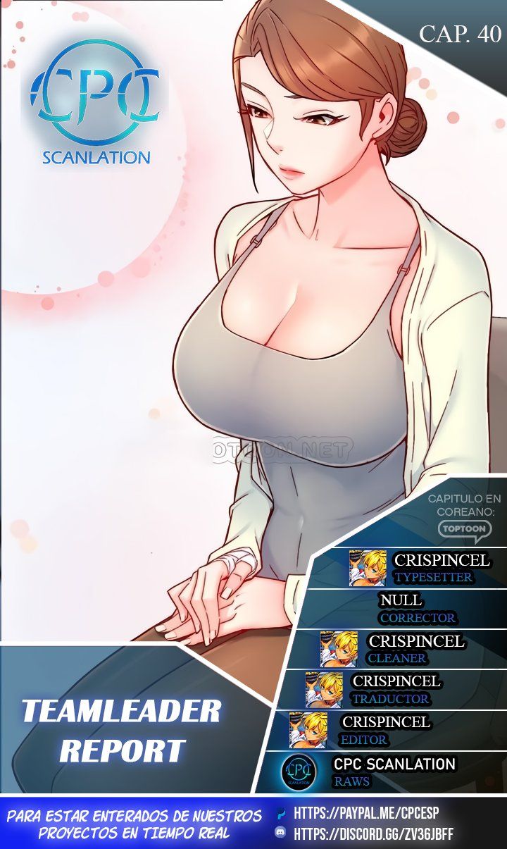 Teamleader Report Raw Chapter 40 Page 1
