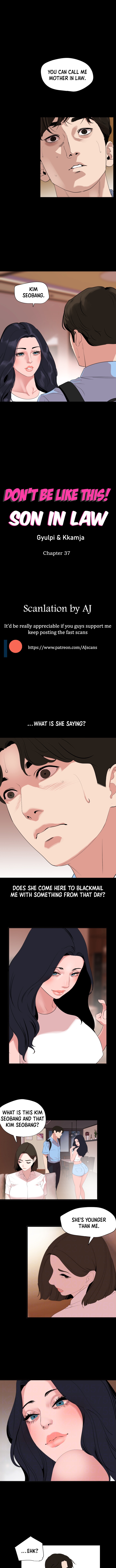 Don’t Be Like This! Son-In-Law Chapter 37 Page 1