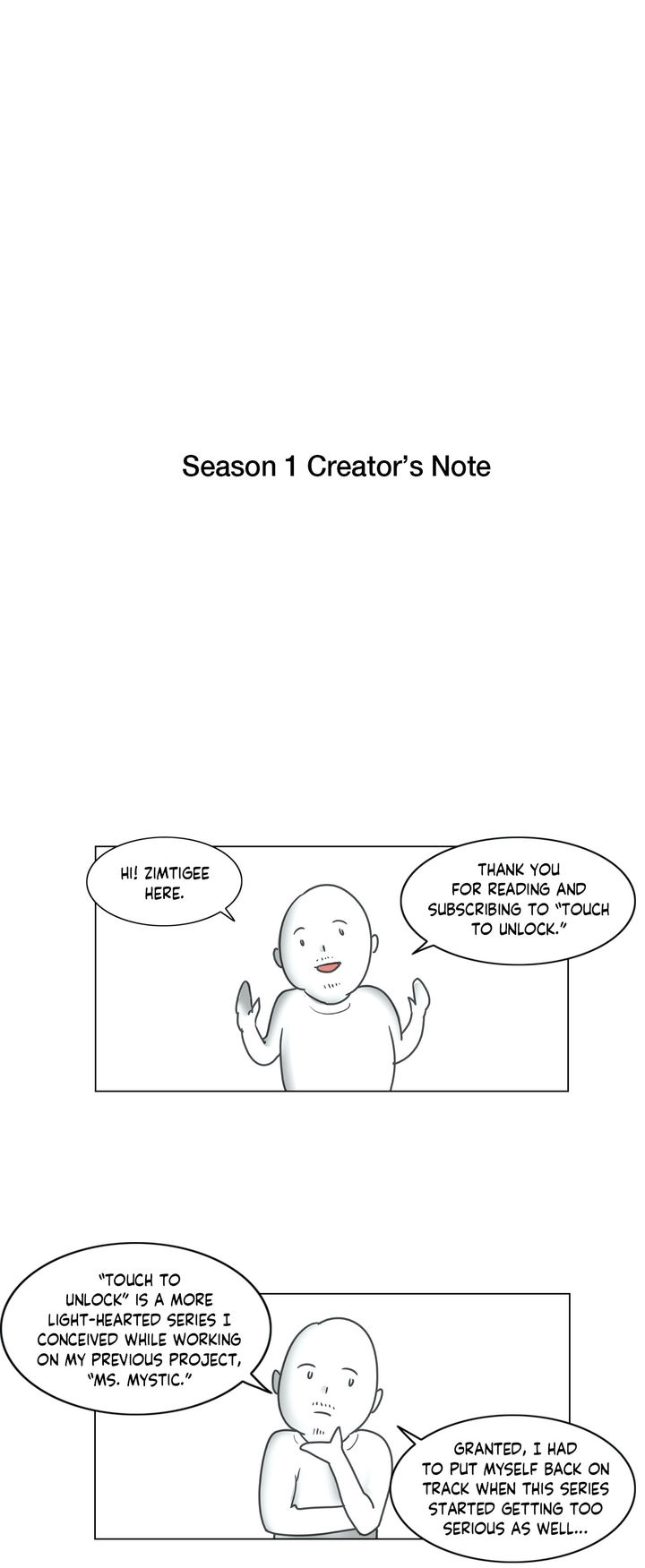 Touch On Chapter 28.5 Page 1